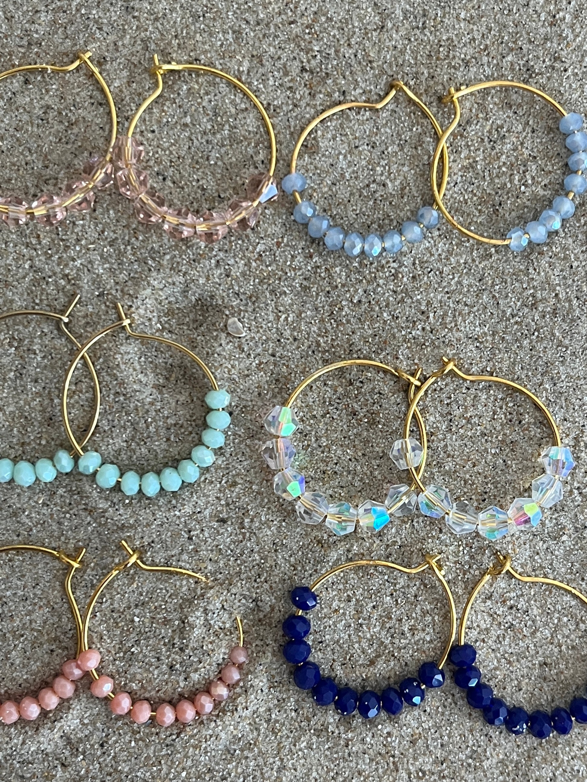 boucles oreilles tendance perles