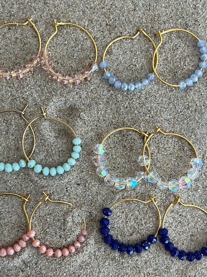 boucles oreilles tendance perles