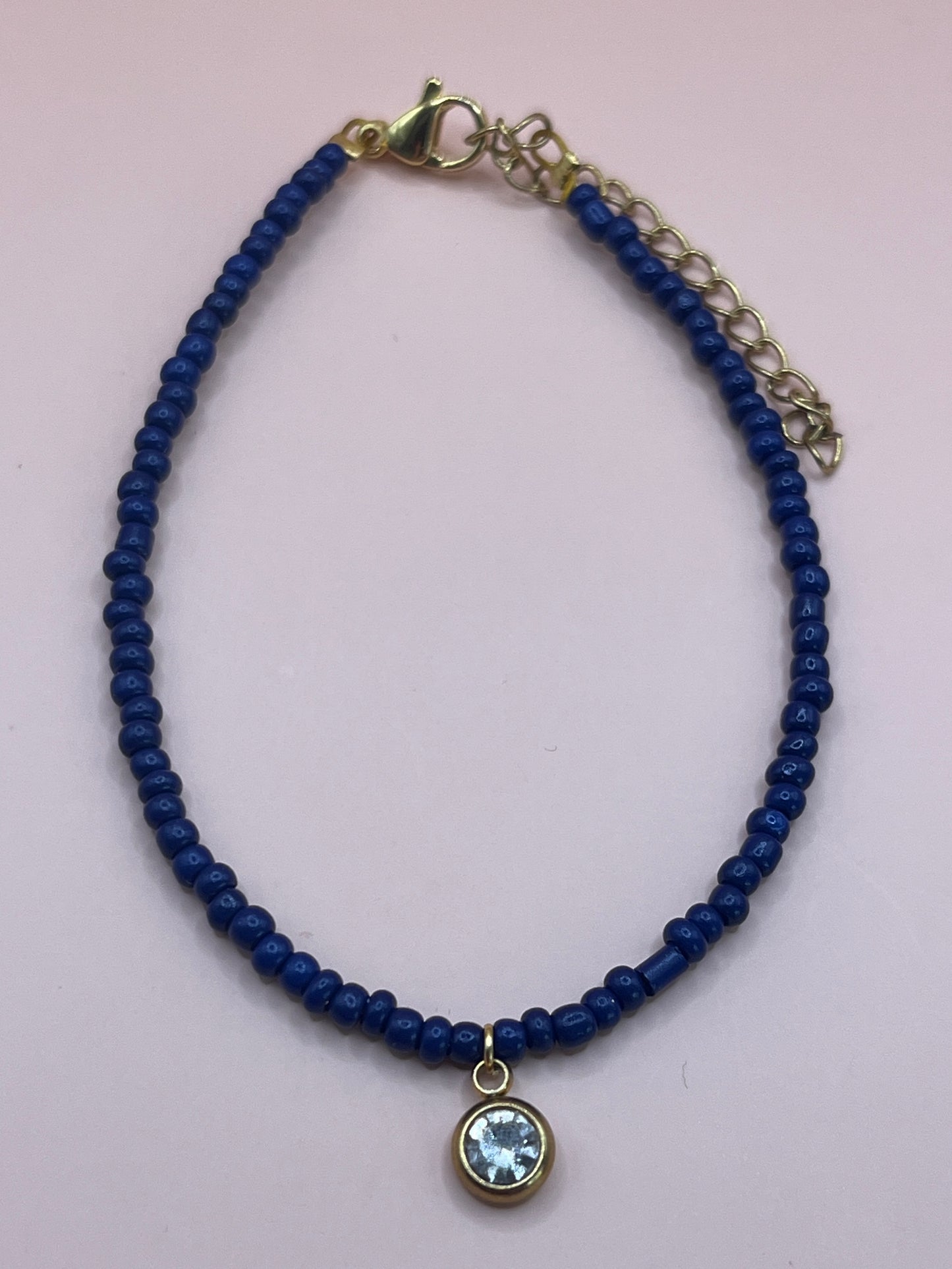 bracelet bleu marine