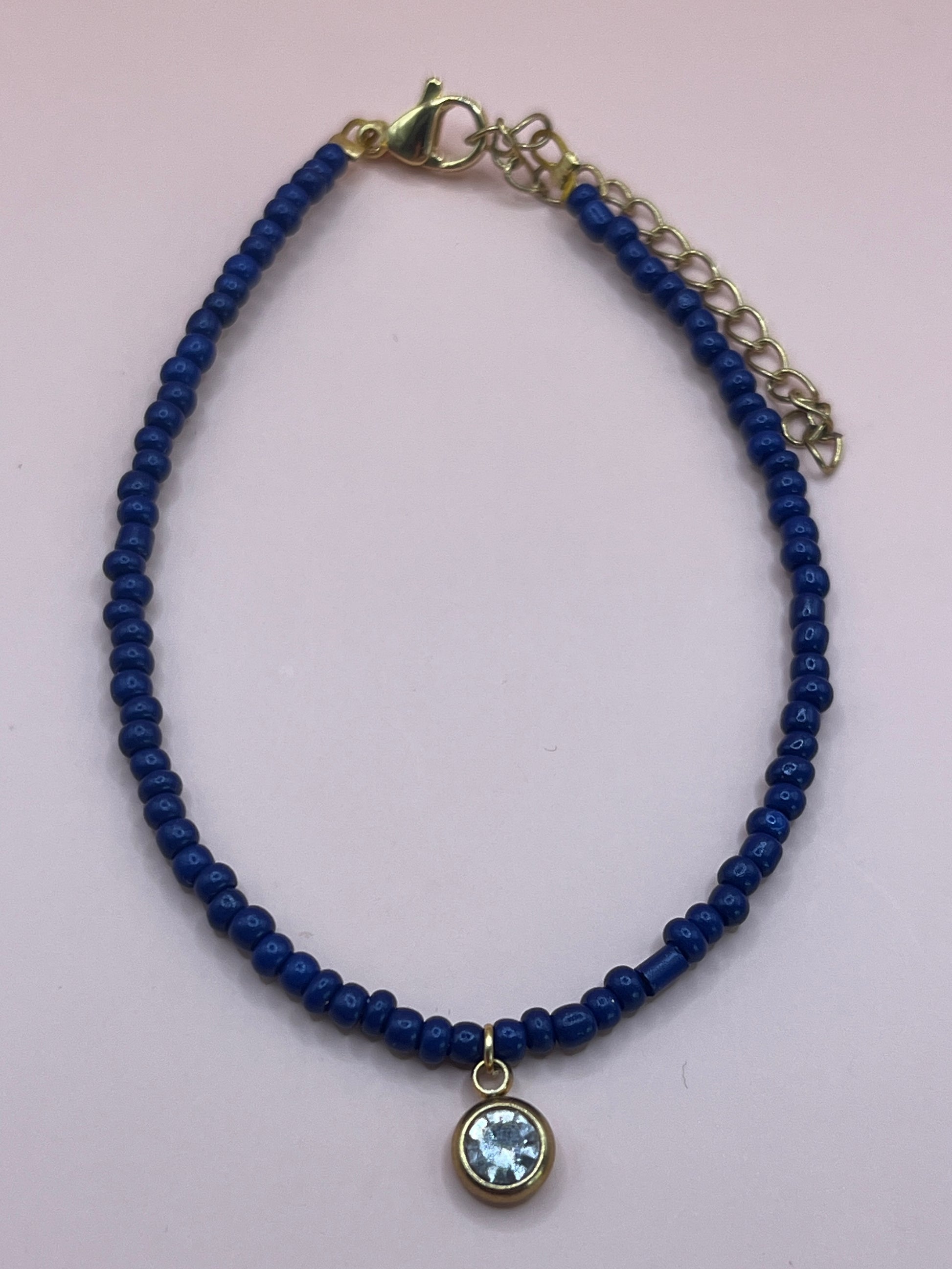 bracelet bleu marine
