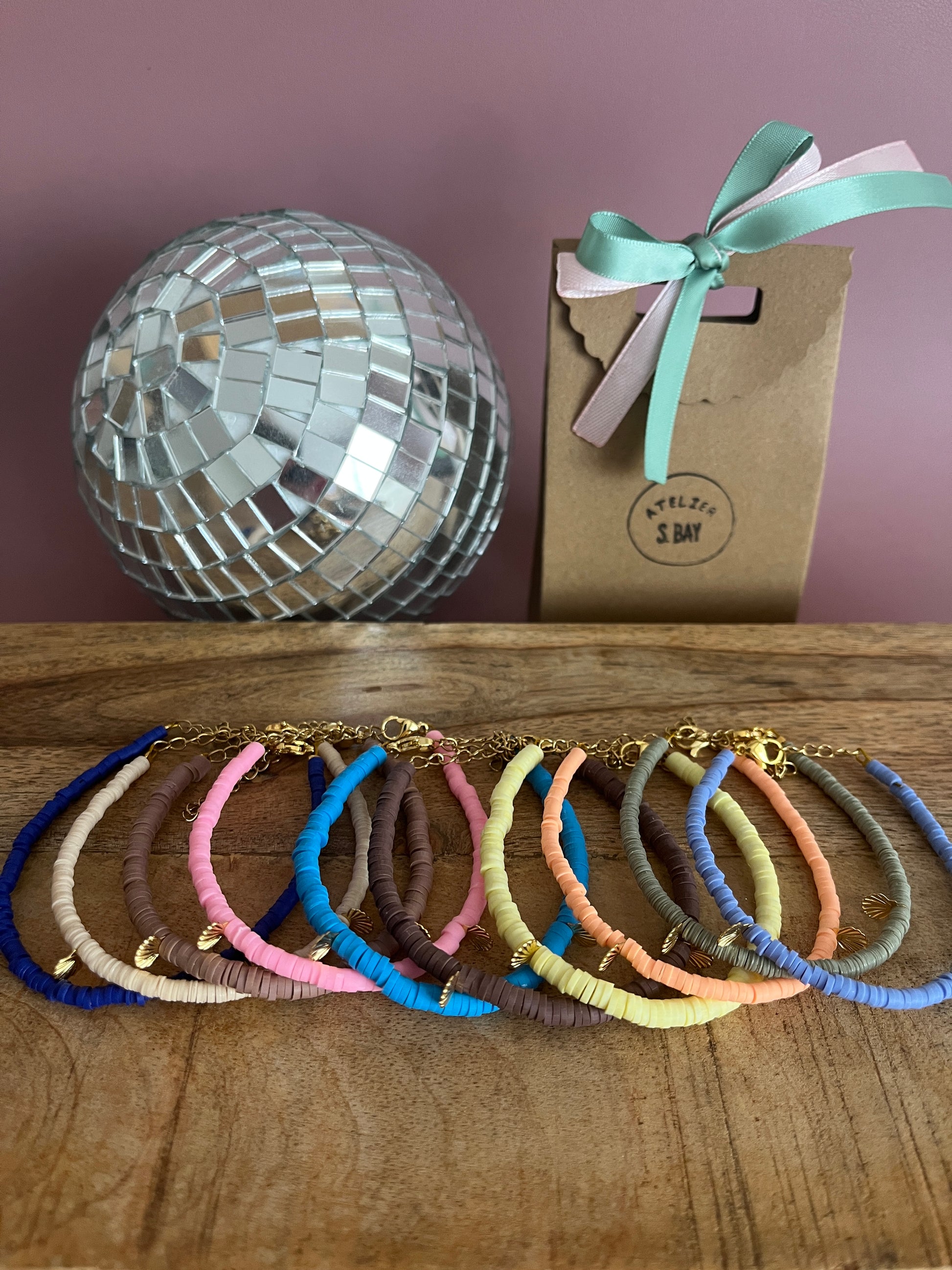 bracelet coquillages