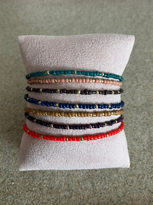 bracelet perles automne