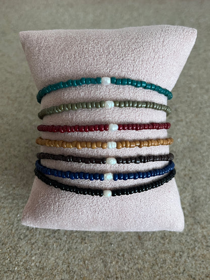 bracelet perles eau douce tendance