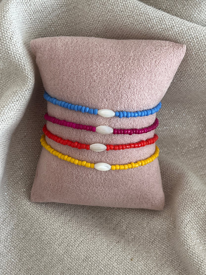 bracelet perles nacre