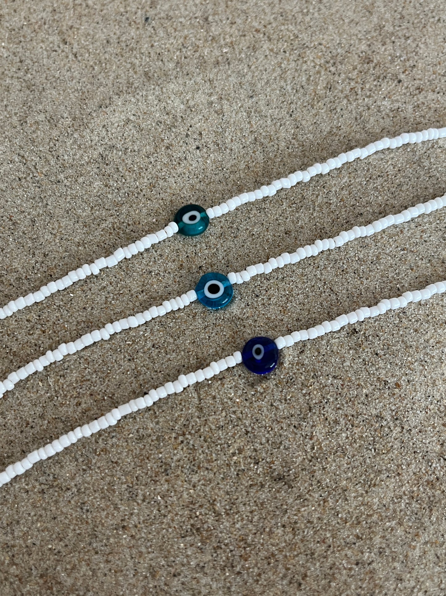 bracelet perles oeil