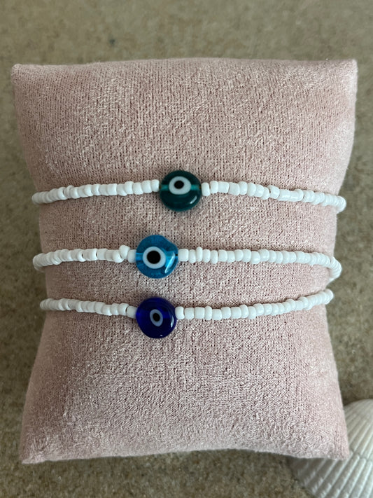 bracelet perles porte bonheur