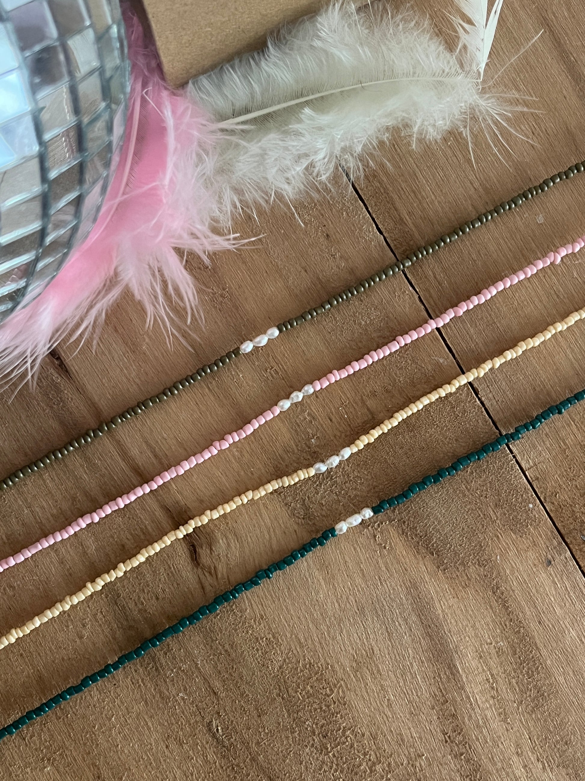 collier perles eau douce tendance