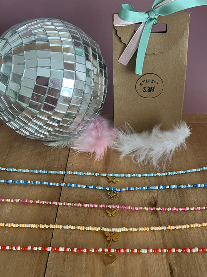 Mimi | Collier en perles avec une breloque