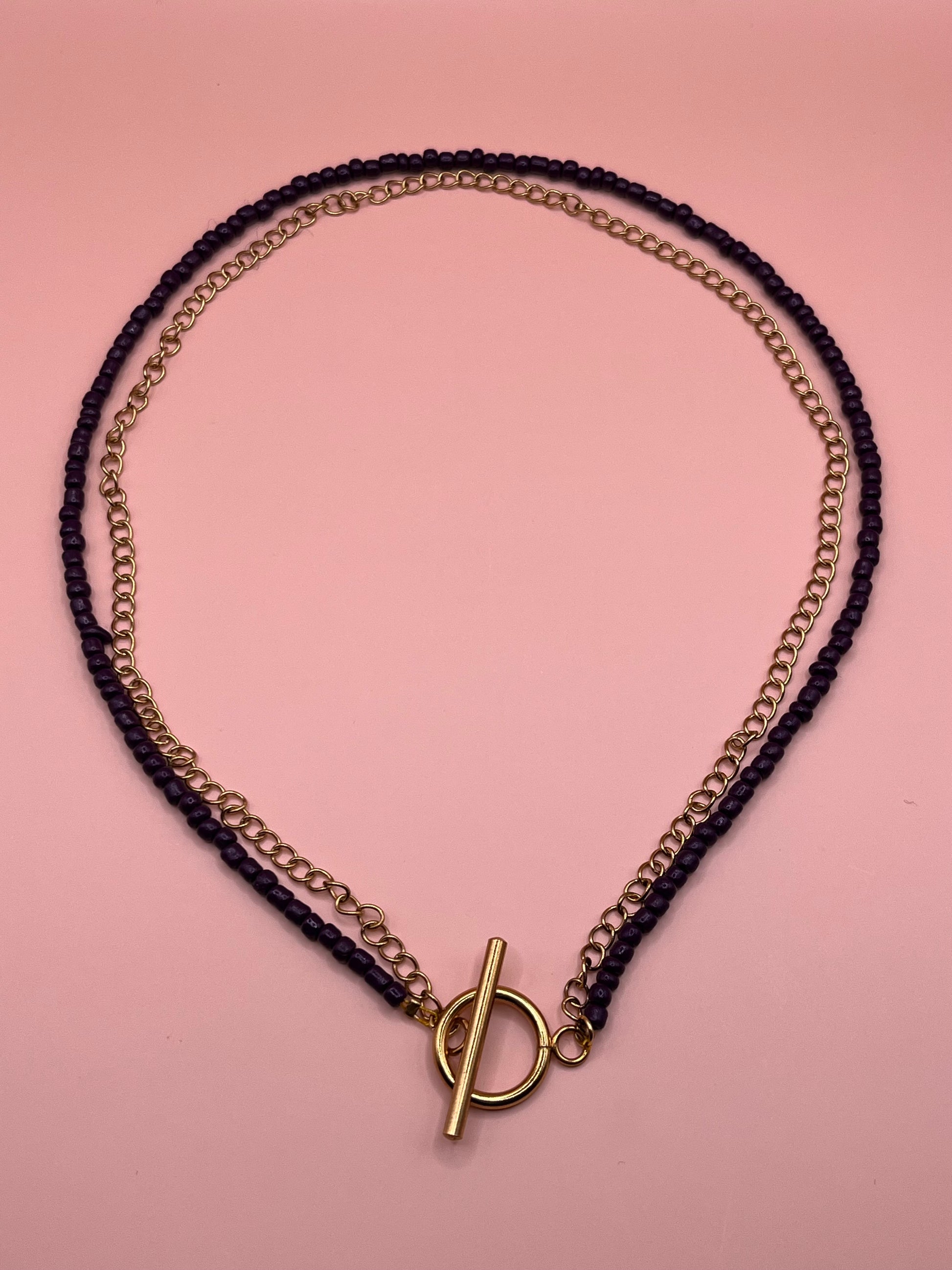 collier perle double rang