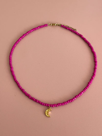 Lea | Collier ras de cou en perles tendance