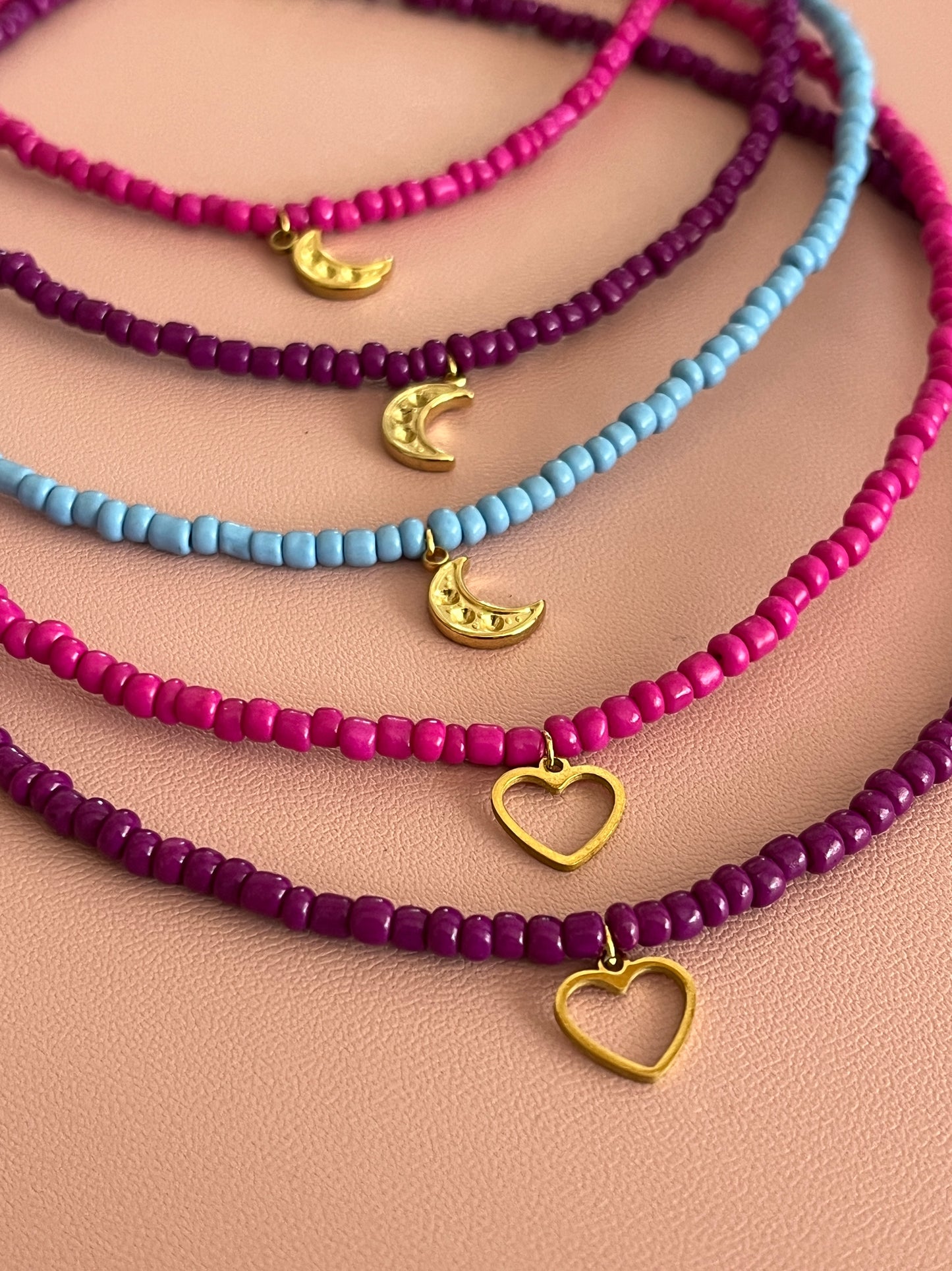 Lea | Collier ras de cou en perles tendance