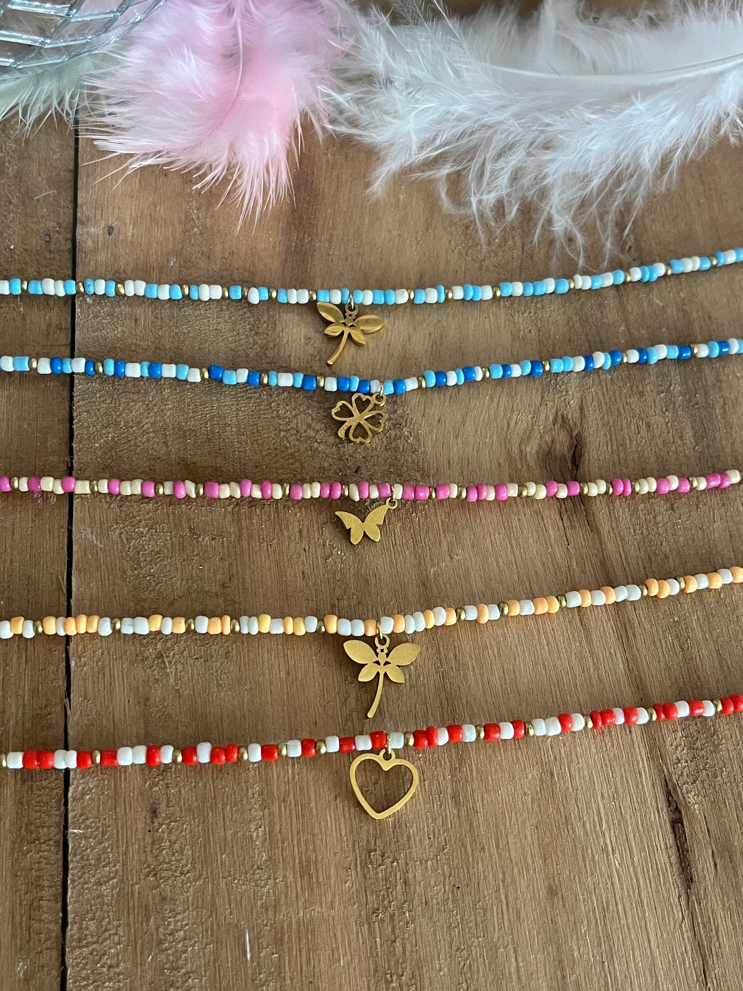 Mimi | Collier en perles avec une breloque