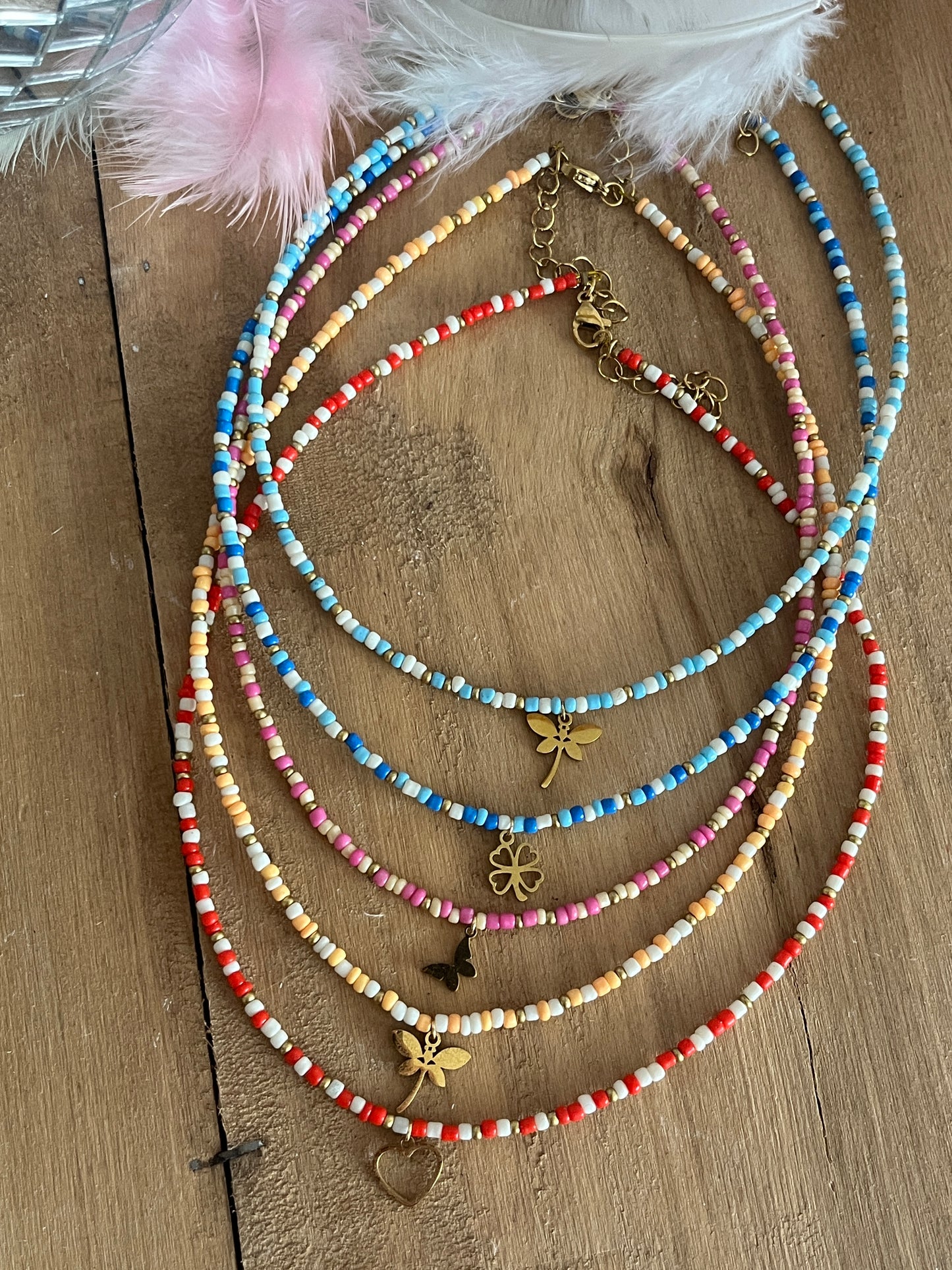 Mimi | Collier en perles avec une breloque