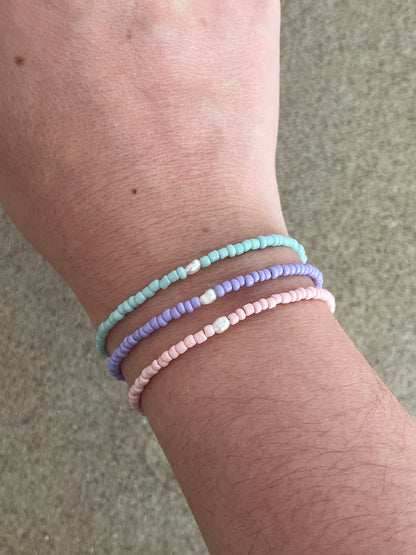 eau douce bracelets perles