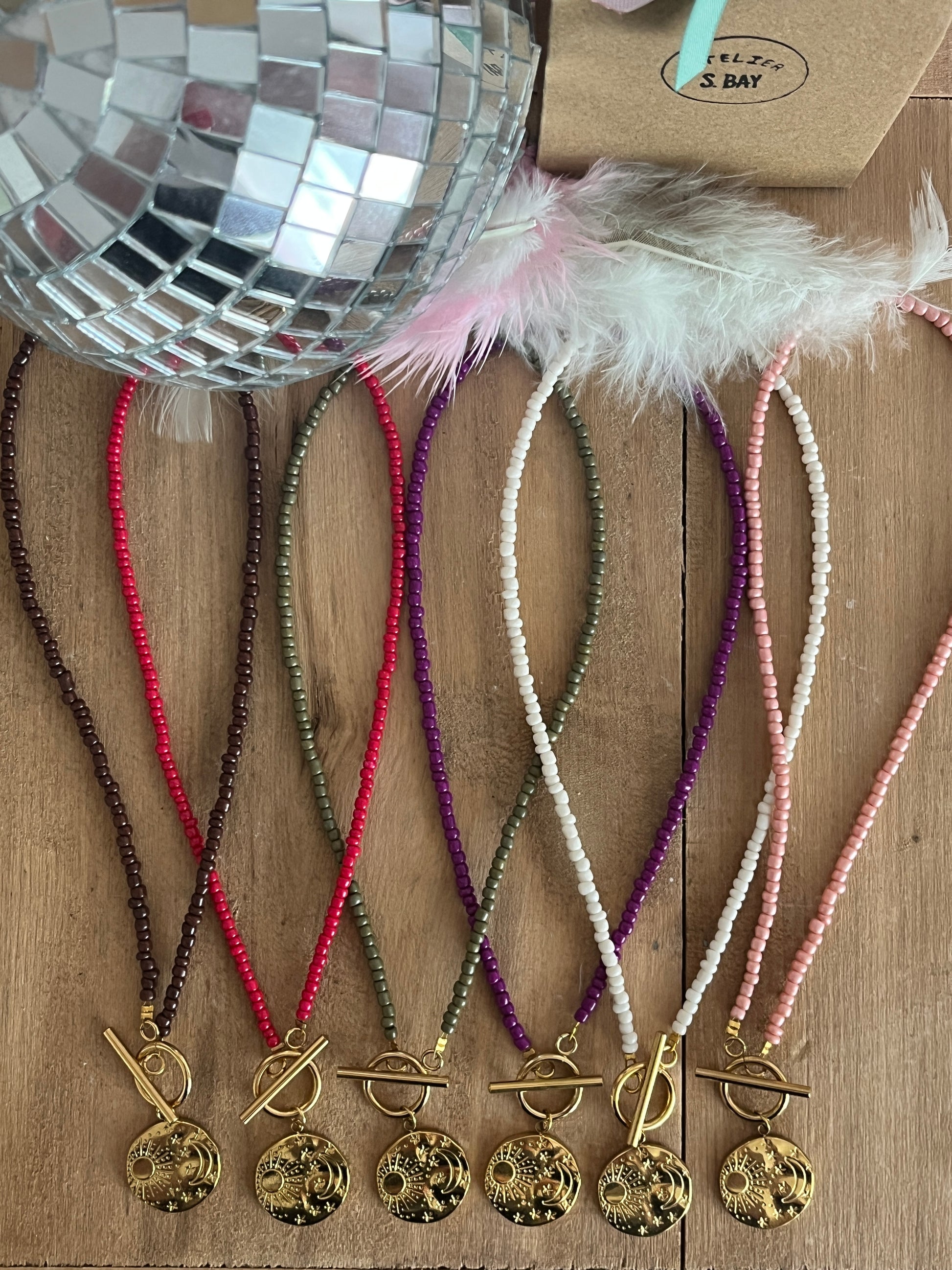 perles collier tendance