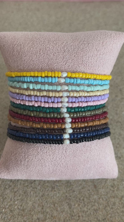 bracelet perles eau douce