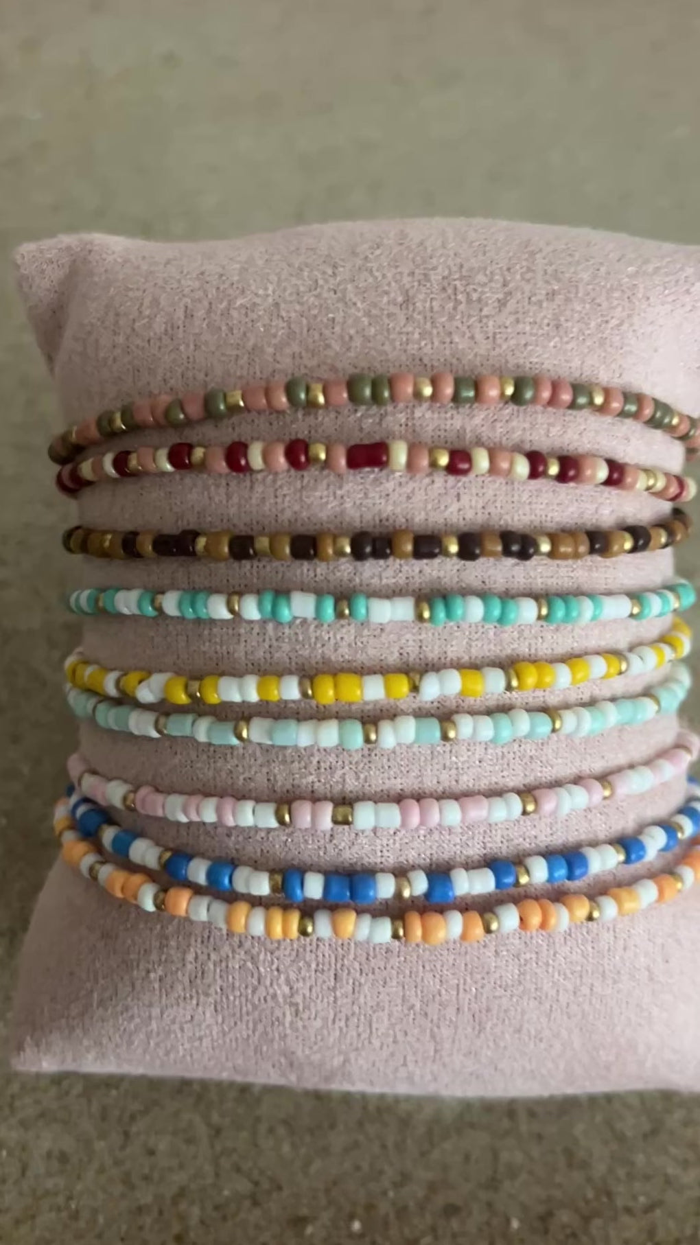 bracelet perles tendance