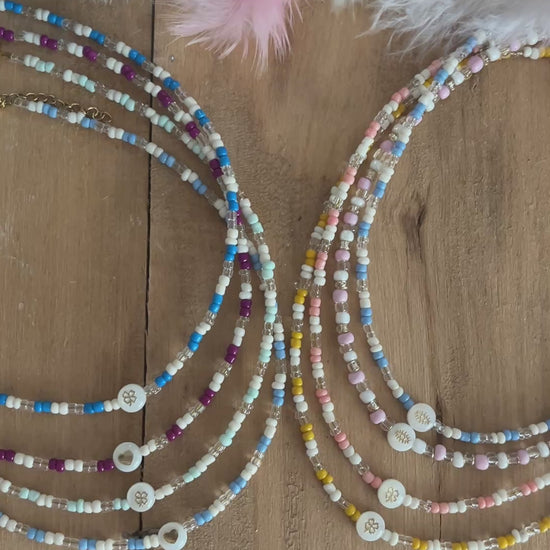 collier tendance perles