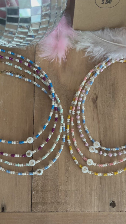 collier tendance perles