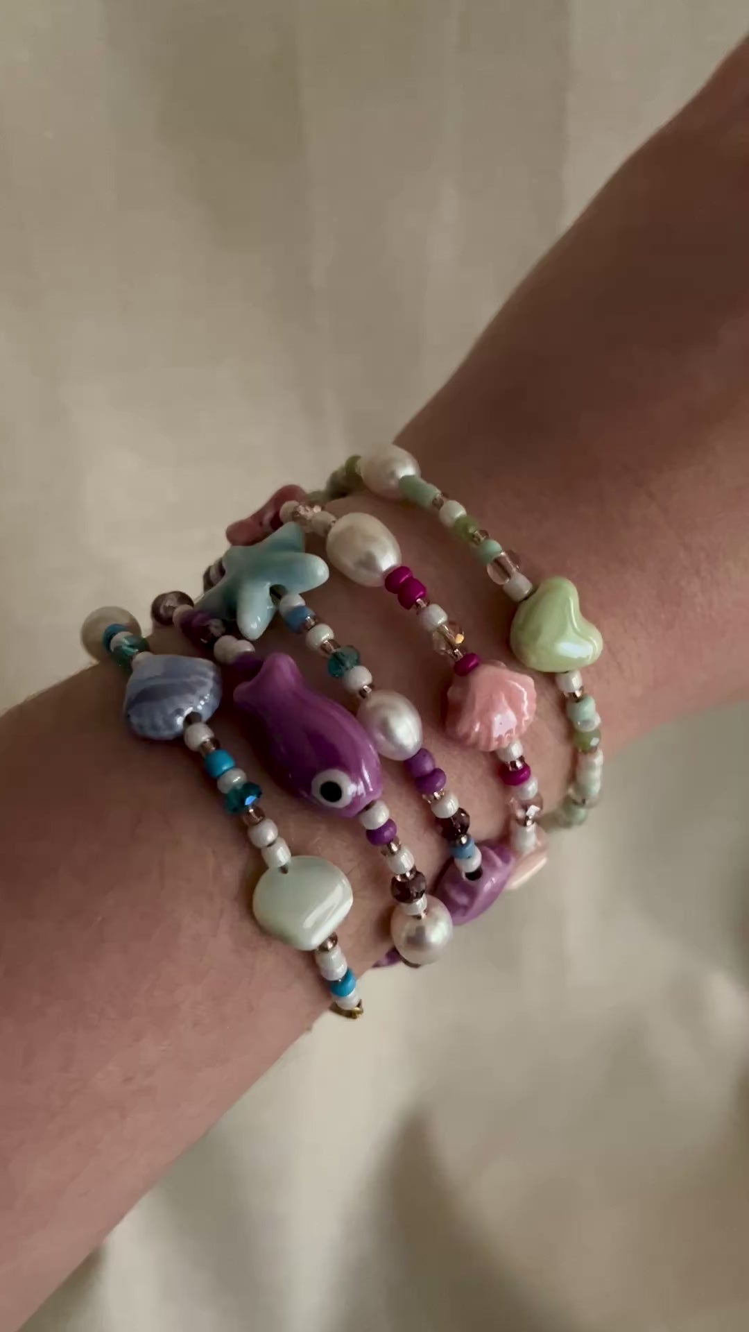 bijoux perles colores