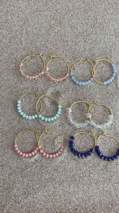 boucles doreilles perles tendance