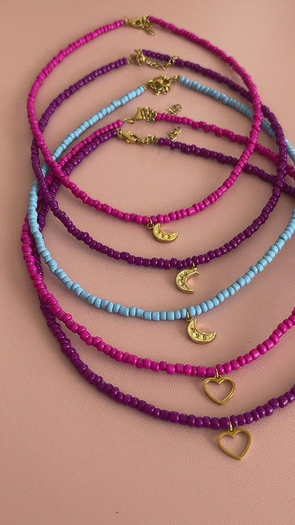 Lea | Collier ras de cou en perles tendance