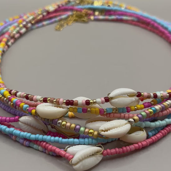 collier tendance coquillage