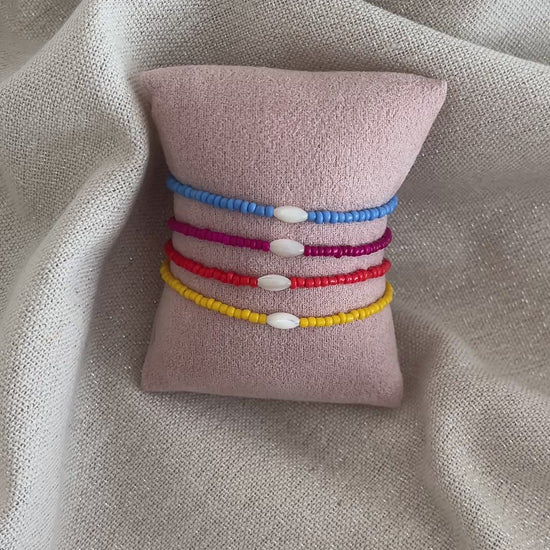 bracelets perles nacre