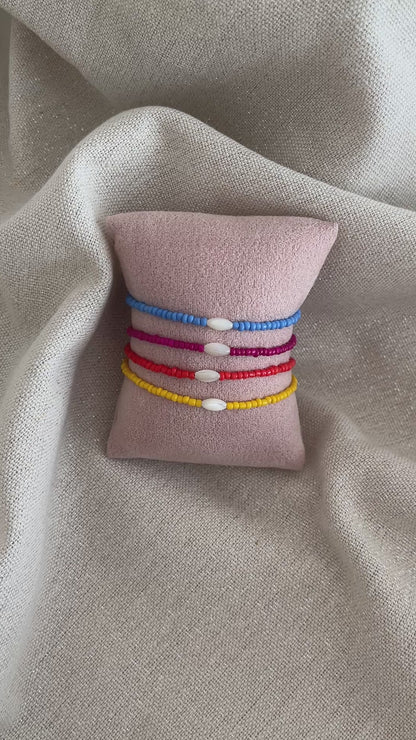 bracelets perles nacre